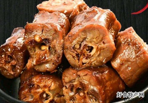 湖北武漢特產精武鴨脖最有名的傳統小吃之一